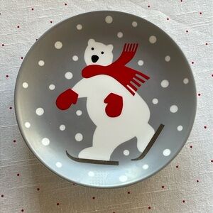 Set - Polar Bear Dessert Plates